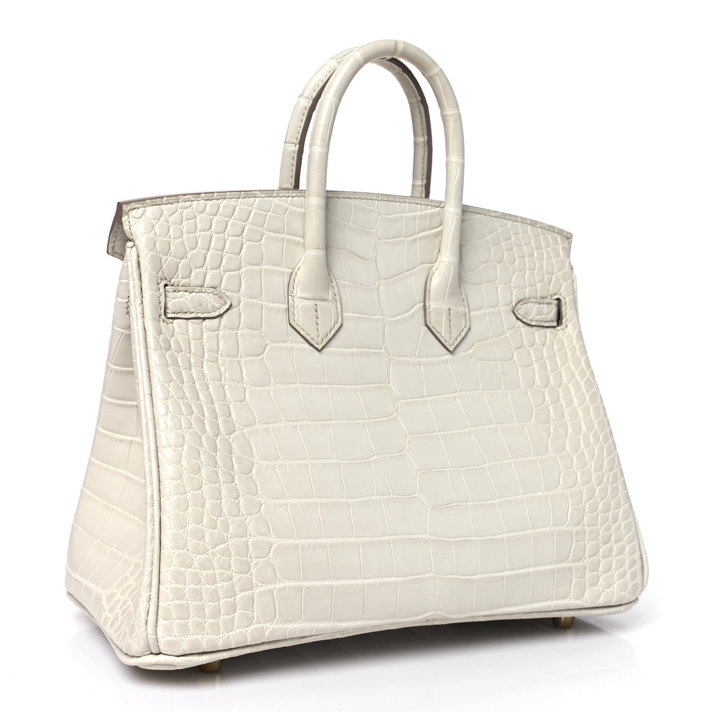 Matte Alligator Birkin 25 Beton