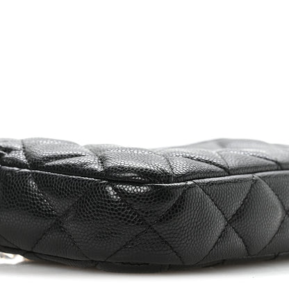 Chanel Caviar Quilted Small Clutch With Chain Black 10 of 12