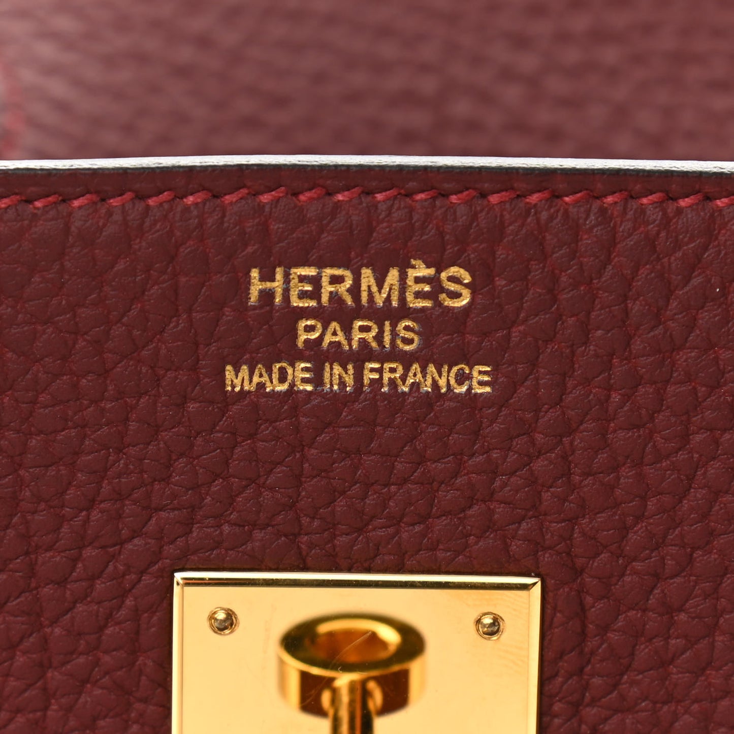 Togo Birkin 35 Rouge H