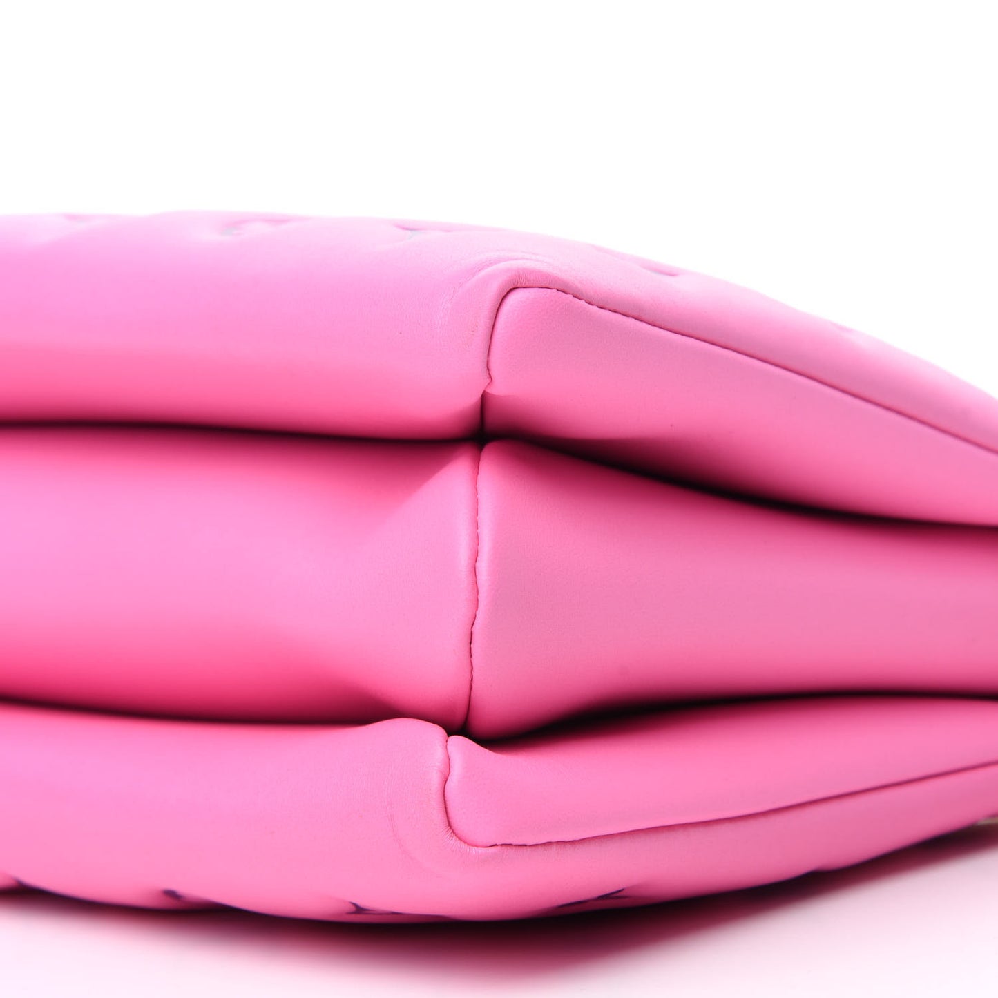 Lambskin Embossed Monogram Vuittamins Coussin PM Rose Violet