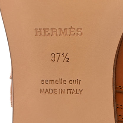 Hermes Calfskin Neo Low Boots 37.5 Natural 8 of 9