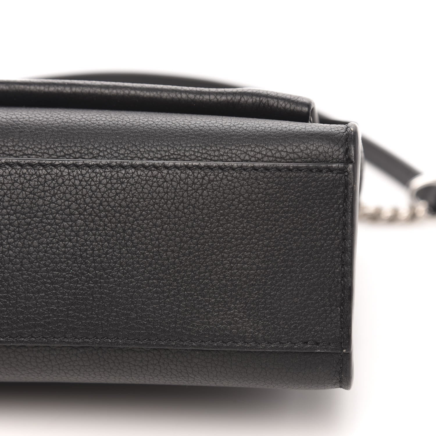 Louis Vuitton Soft Calfskin My Lockme Chain Bag BB Black 9 of 11