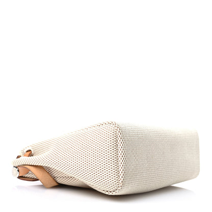 Hermes Toile Vache Calfskin Herbag 30 PM Naturel 5 of 12