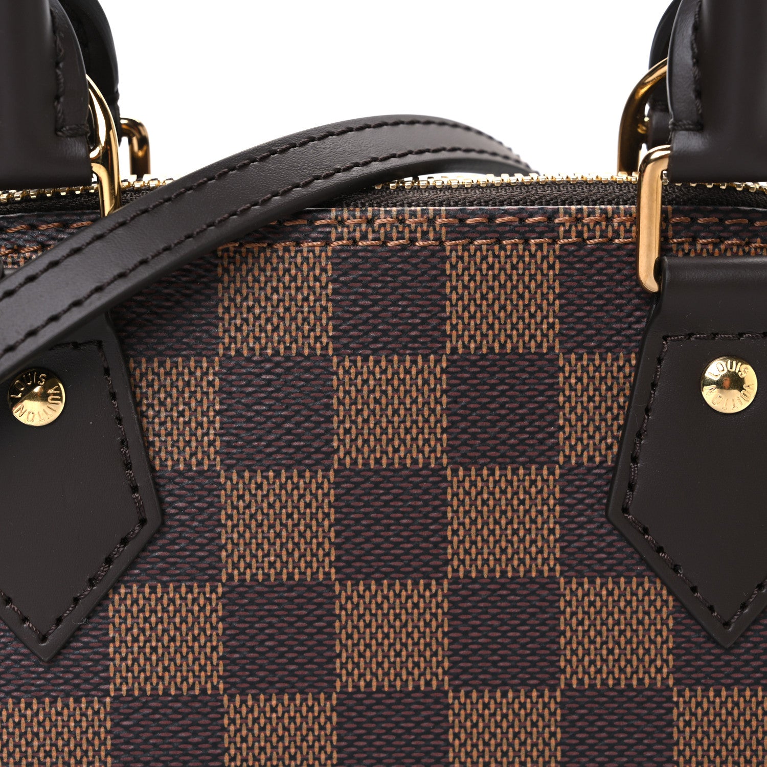 Louis Vuitton Damier Ebene Alma BB 6 of 9