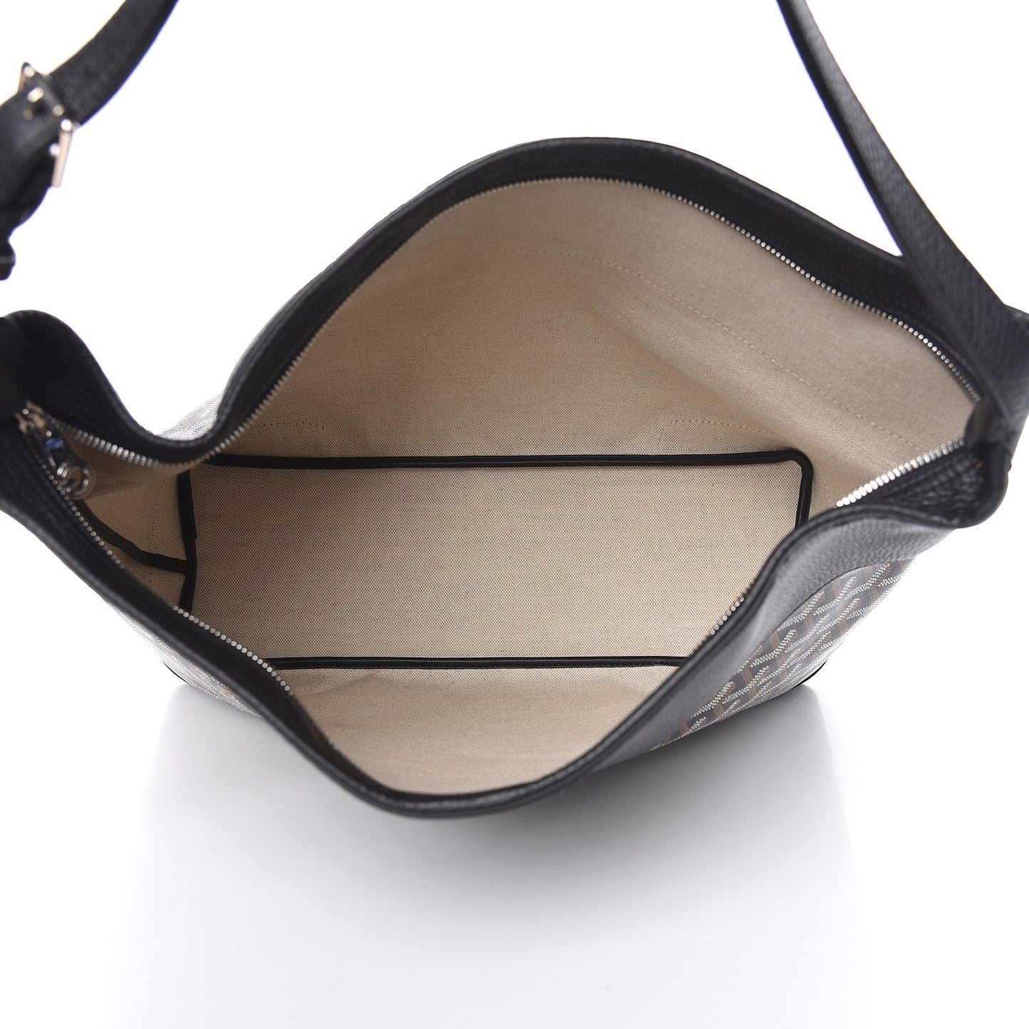 Goyardine Grenadines Hobo Black