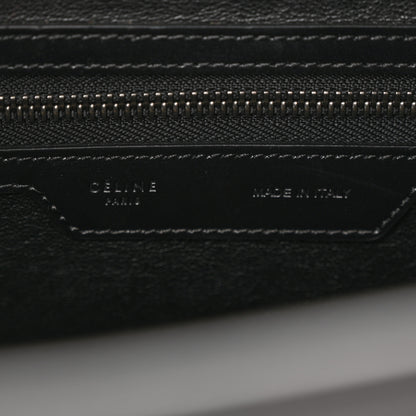 Celine Textile Smooth Calfskin Micro Bi-Color Luggage Blue 6 of 15