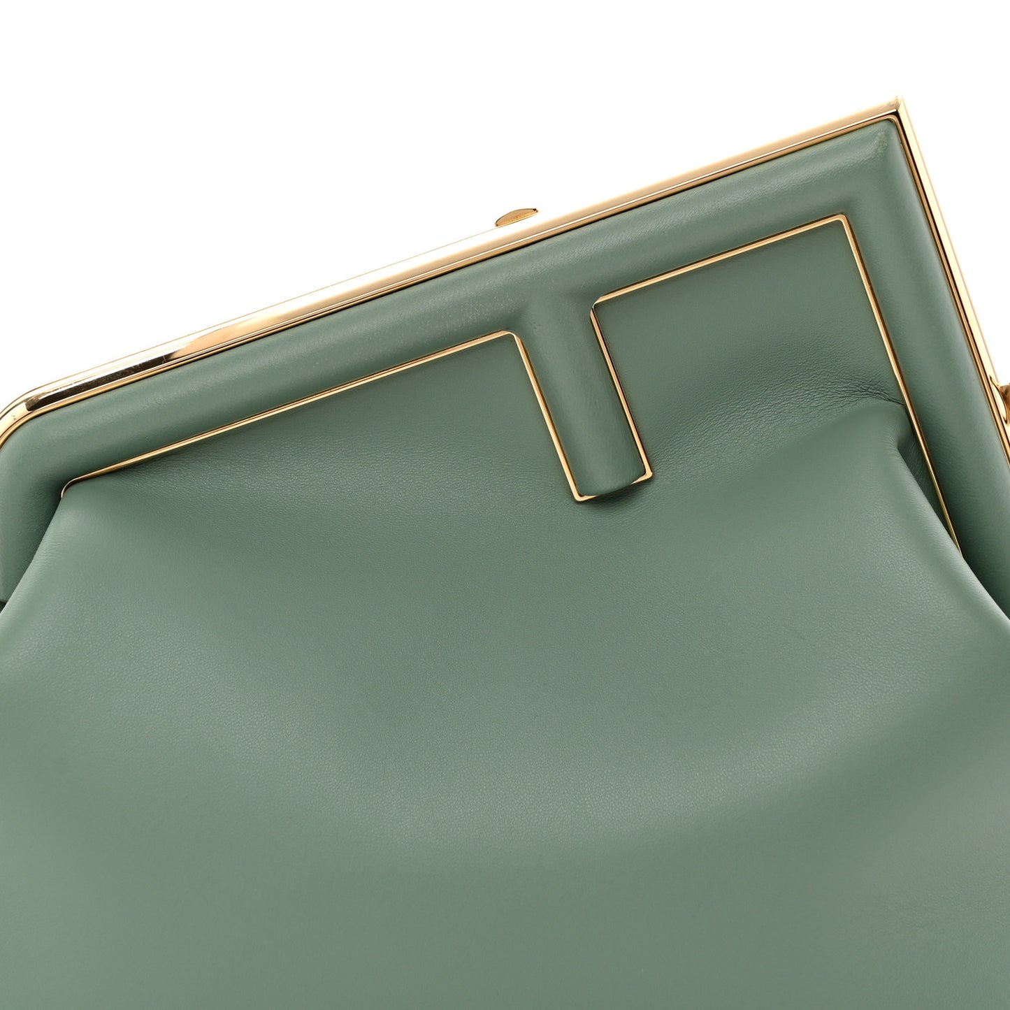 Shiny Nappa Medium Fendi First Menta