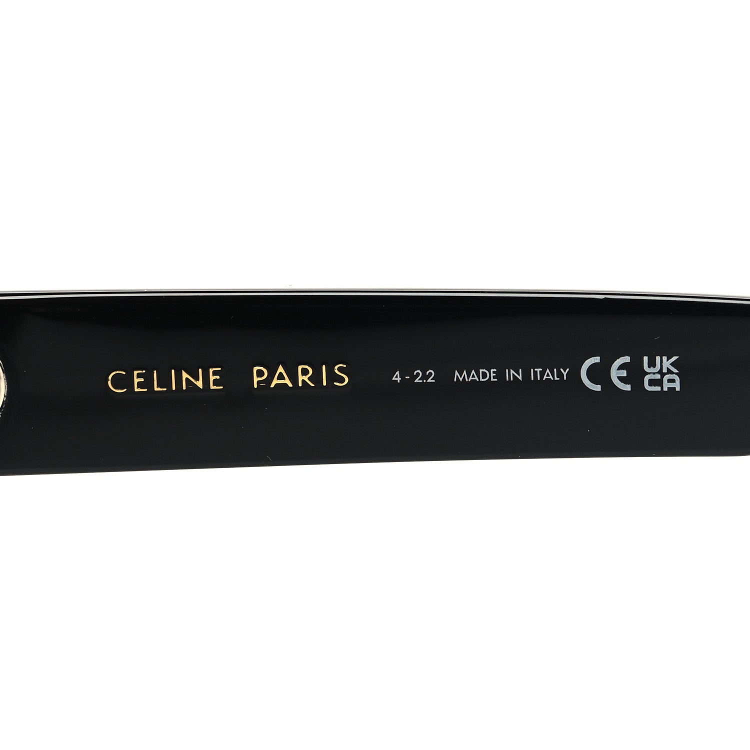 Celine Acetate Triomphe 01 Sunglasses CL 40194U Black 5 of 7