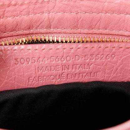Balenciaga Agneau Giant 12 Gold Hardware Mini City Rose Hortensia 8 of 11