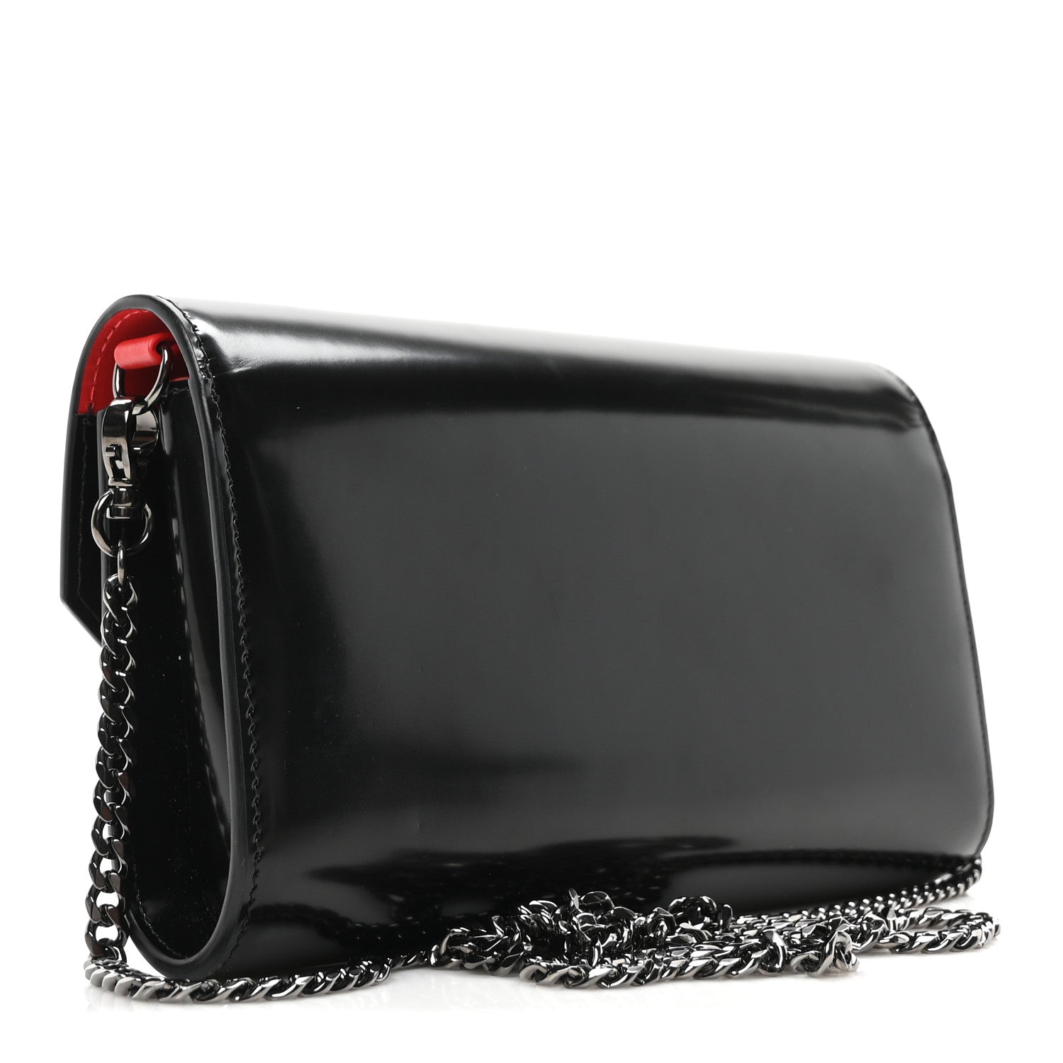 Christian Louboutin Abrasivato Loubi54 Crossbody Clutch Black 3 of 10