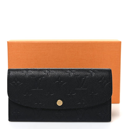 Louis Vuitton Empreinte Emilie Wallet Black Dune 7 of 7