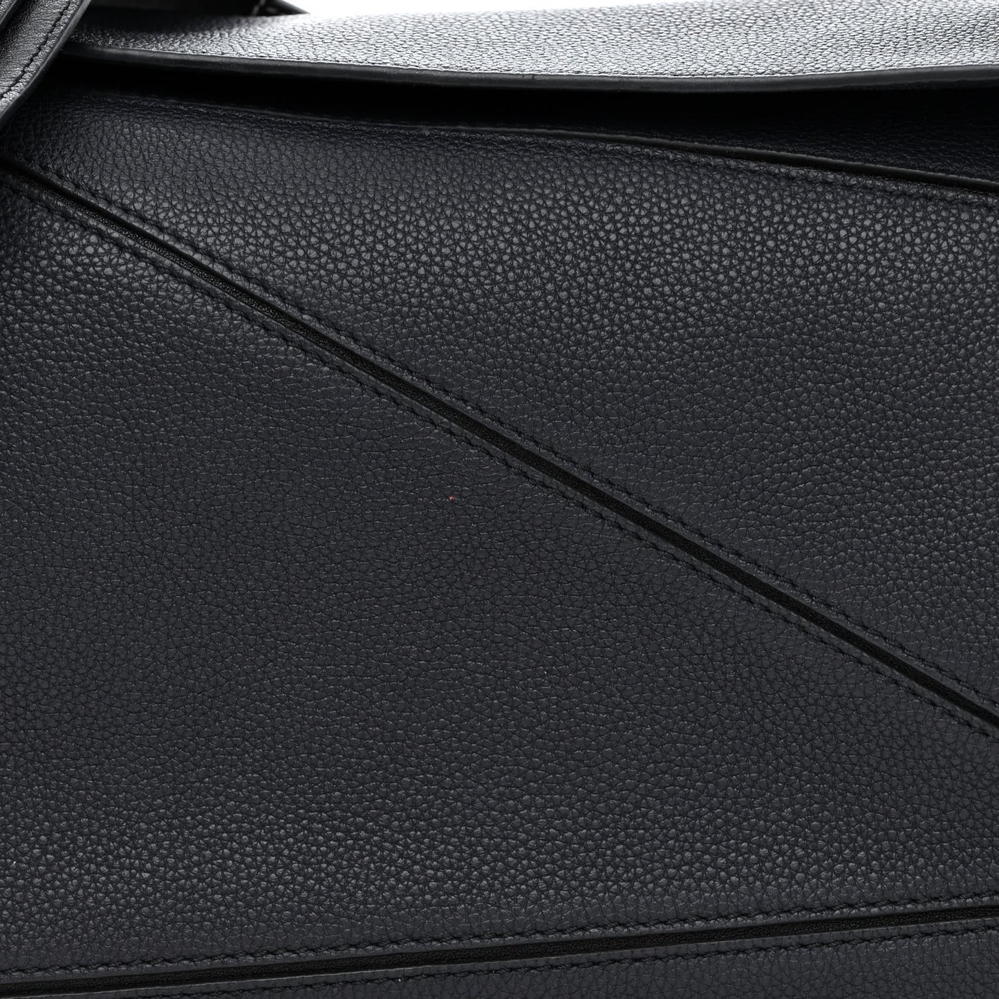 Calfskin Medium Puzzle Bag Midnight Blue Black