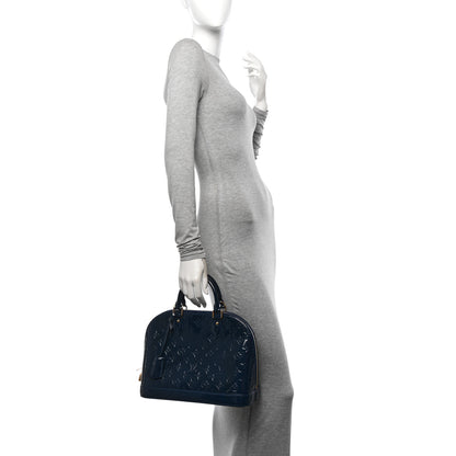 Louis Vuitton Vernis Alma PM Grand Blue 2 of 11