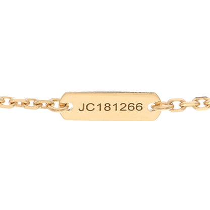 Van Cleef & Arpels 18K Yellow Gold Mother of Pearl Vintage Alhambra Pendant Necklace 5 of 6