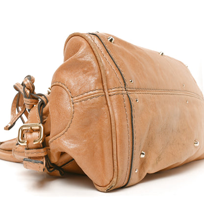 Chloe Calfskin Medium Paddington Capsule Satchel Brown 9 of 10