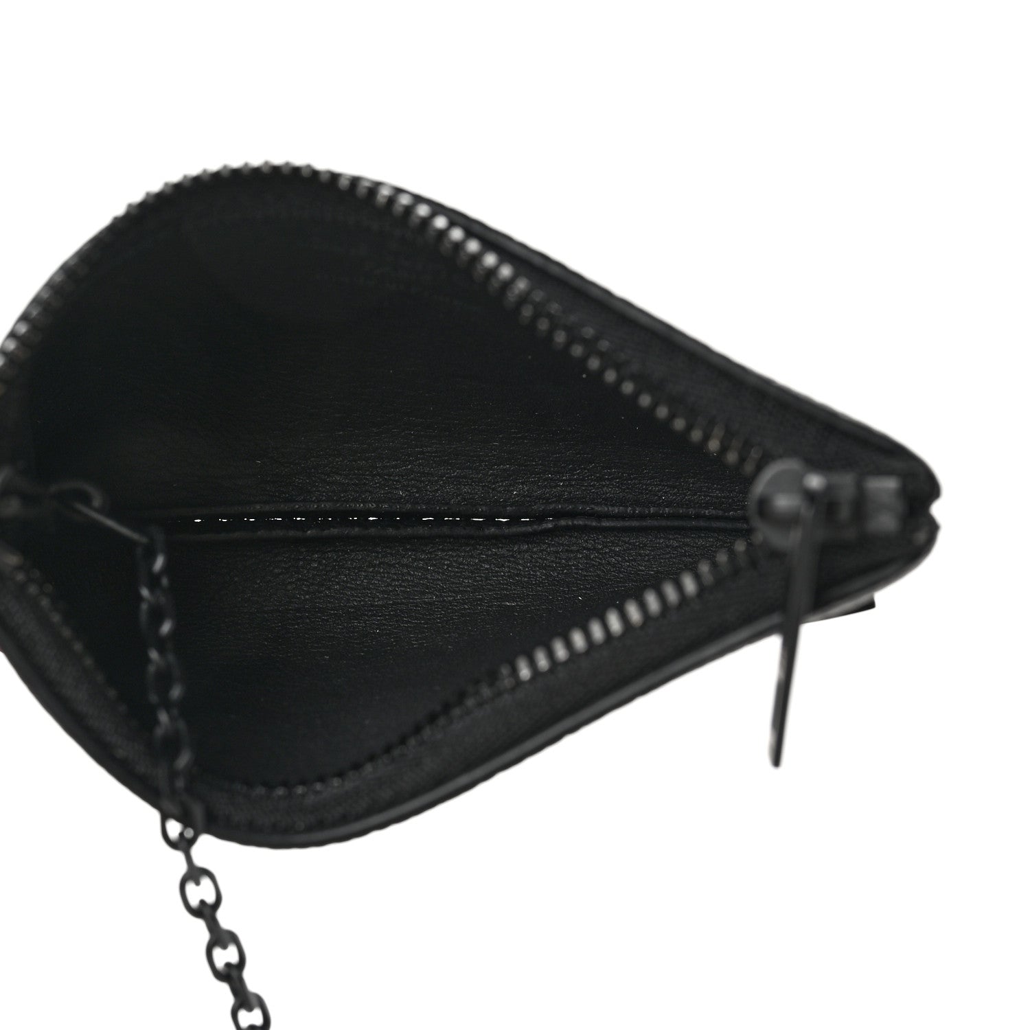 Louis Vuitton Grained Calfskin Aerogram Key Pouch Black 5 of 6