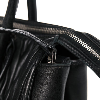 Miu Miu Nappa Matelasse Tote Black 21 of 23