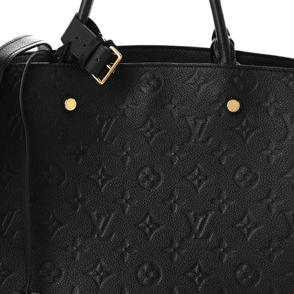 Louis Vuitton Empreinte Montaigne GM Black 7 of 10