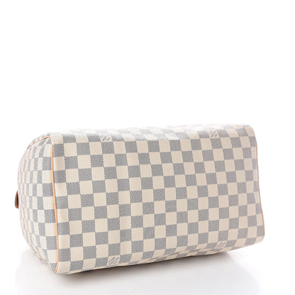 Louis Vuitton Damier Azur Speedy 30 3 of 10