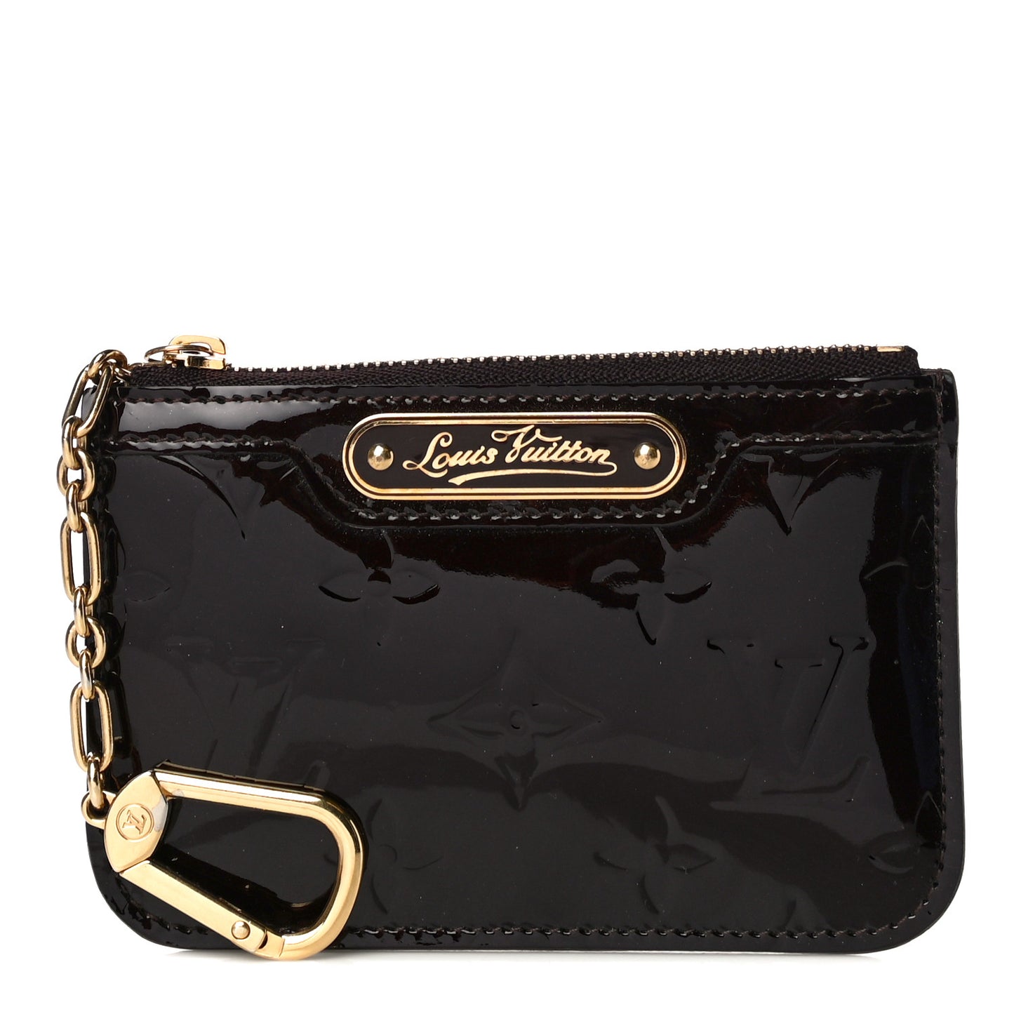 Vernis Key Pouch Amarante