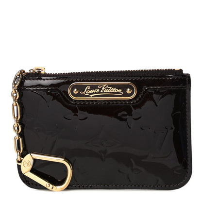 Louis Vuitton Vernis Key Pouch Amarante 1 of 9