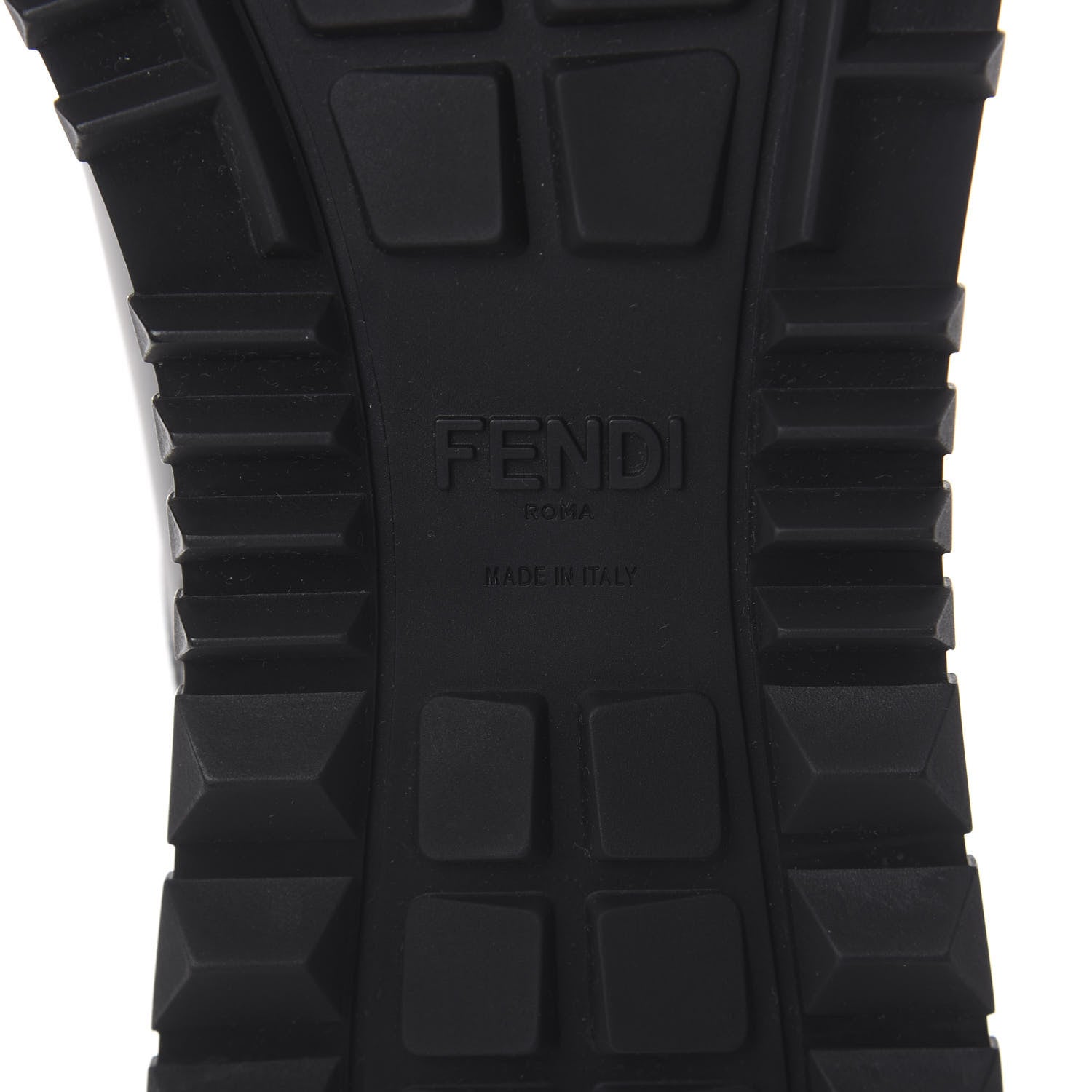 Fendi Vitello Elite Spike Monster Eyes Runner Sneakers 11 Black 6 of 7
