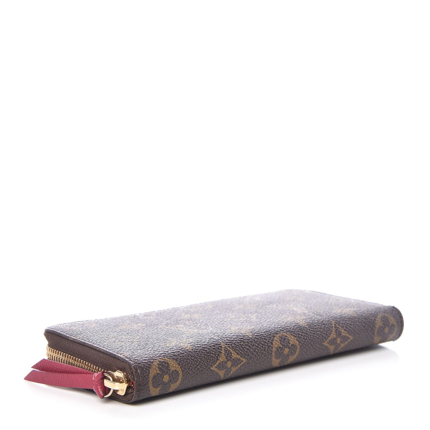 Monogram Clemence Wallet Fuchsia