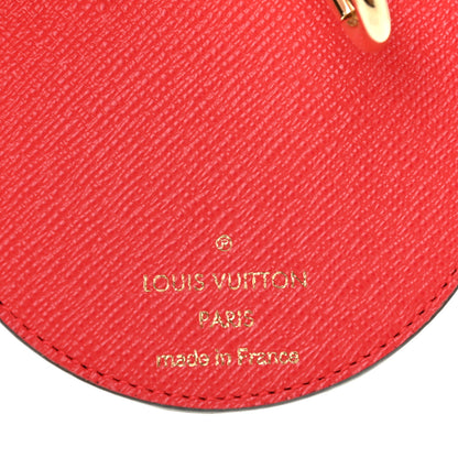 Louis Vuitton Monogram 2021 Christmas Animation London Bag Charm Key Ring Red 3 of 4