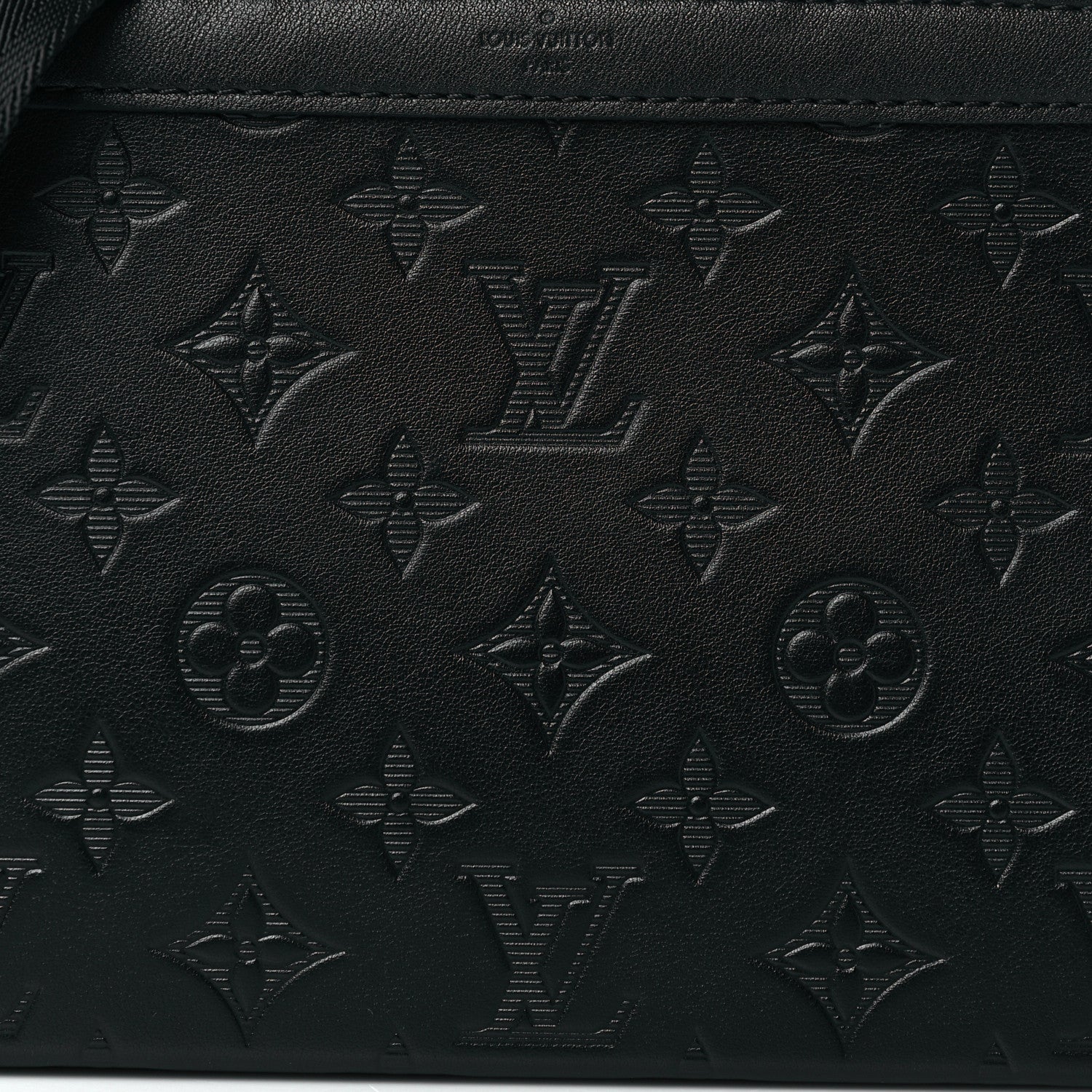 Louis Vuitton Calfskin Monogram Shadow Gaston Wearable Wallet 7 of 10
