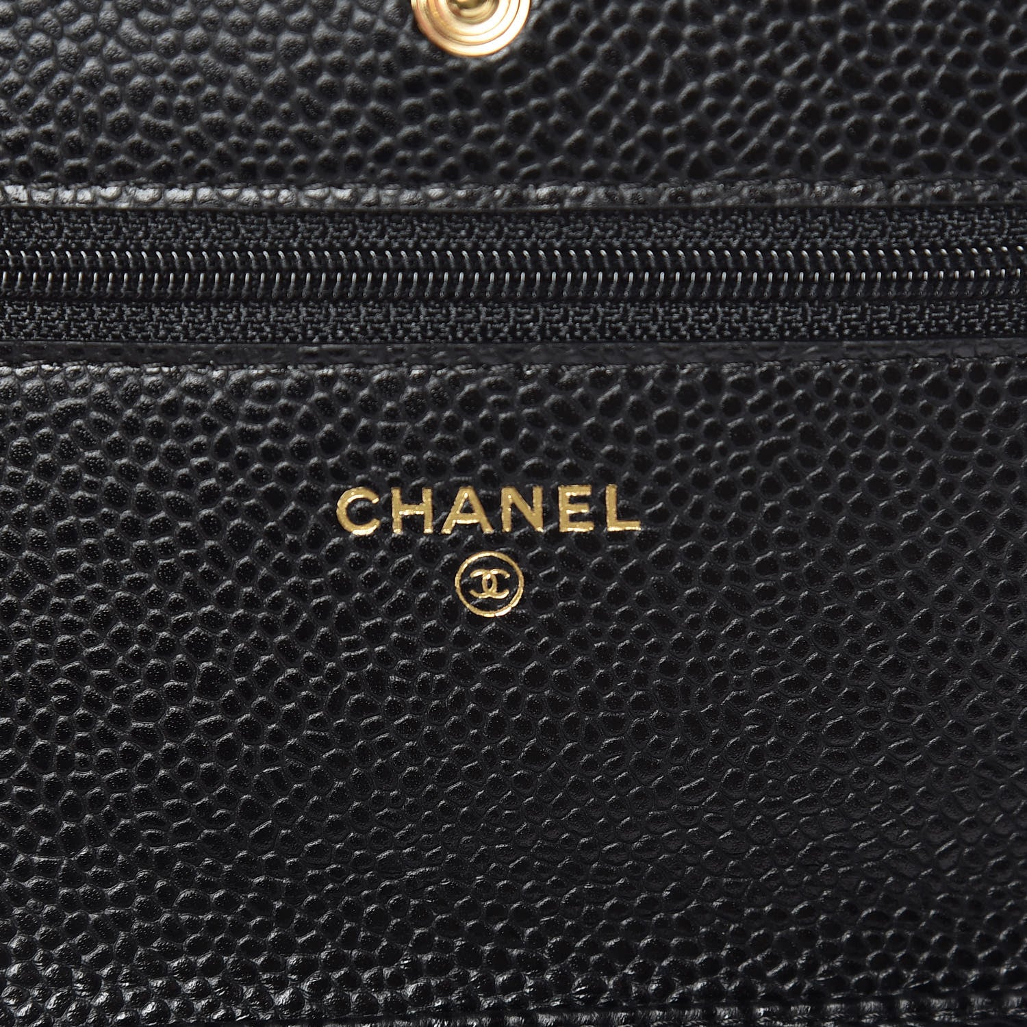 Chanel Caviar Quilted Wallet On Chain WOC Black 8 of 11