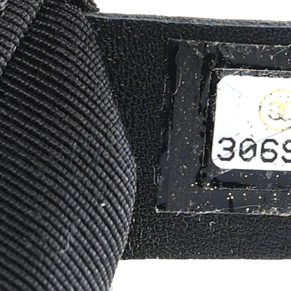 Chanel Aged Calfskin Small Charms Deauville Tote Black 7 of 9