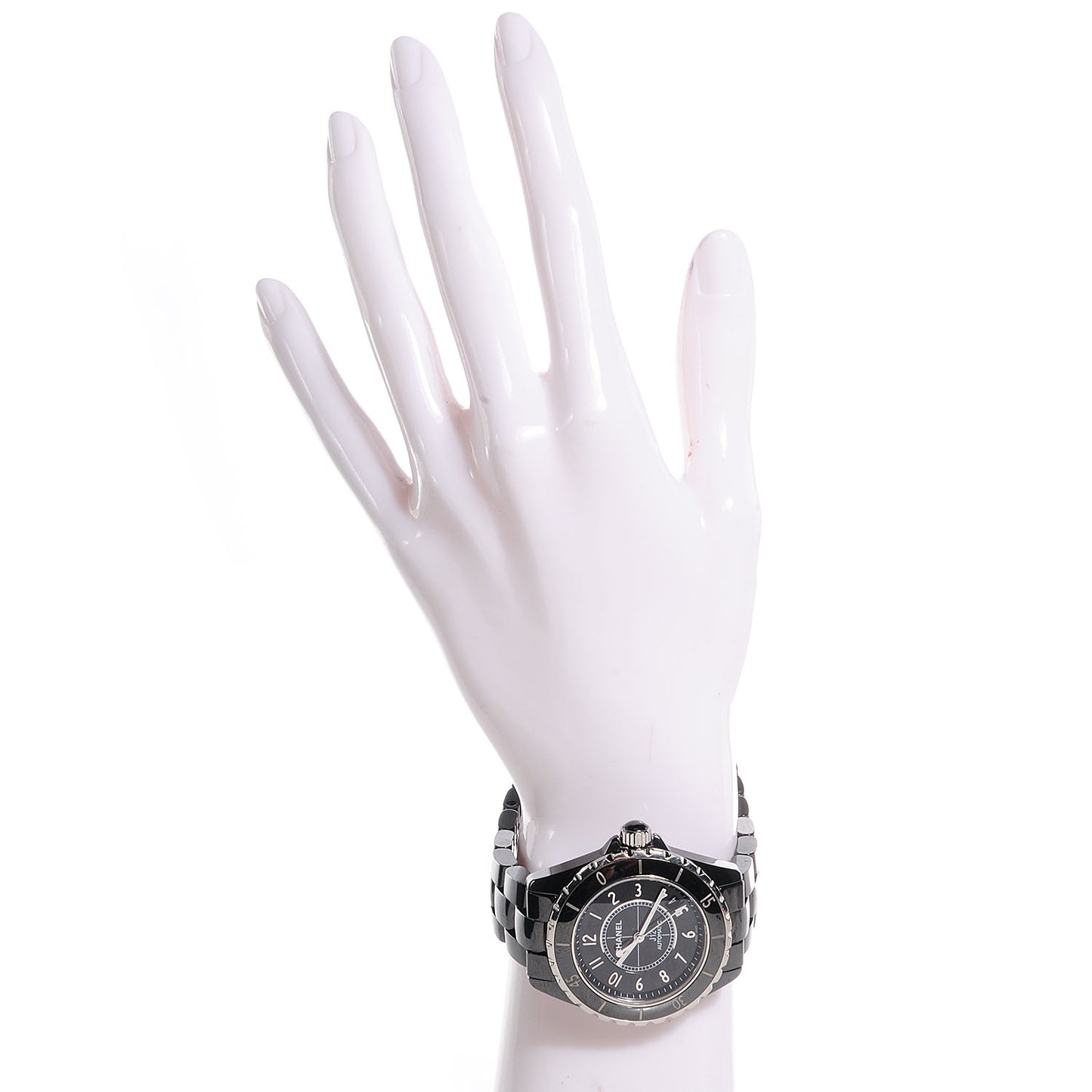 Stainless Steel Ceramic 38mm J12 Automatic Watch Black