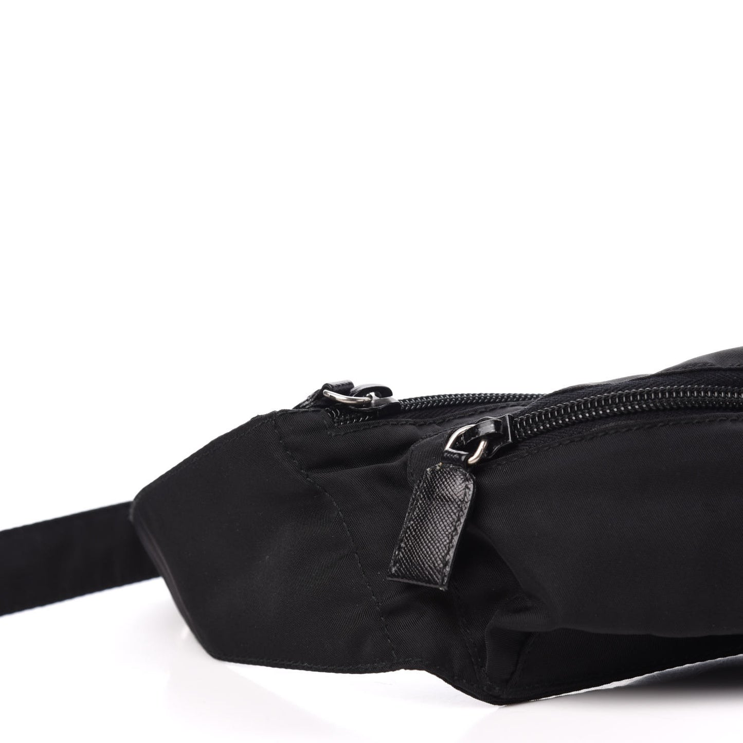 Tessuto Nylon Montagna Belt Bag Black