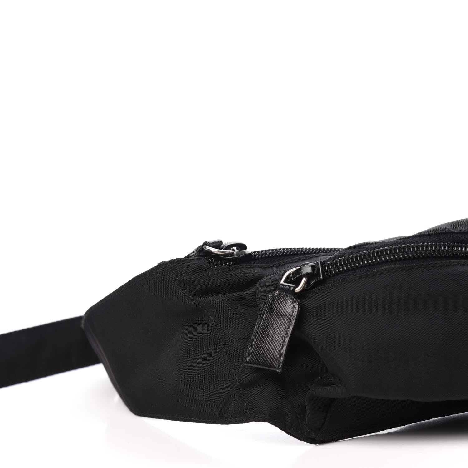 Prada Tessuto Nylon Montagna Belt Bag Black 8 of 13