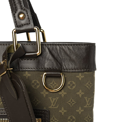 Louis Vuitton Mini Monogram Lucille GM Kaki 7 of 11