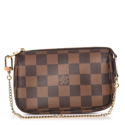 Louis Vuitton Damier Ebene Mini Pochette Accessories 1 of 10