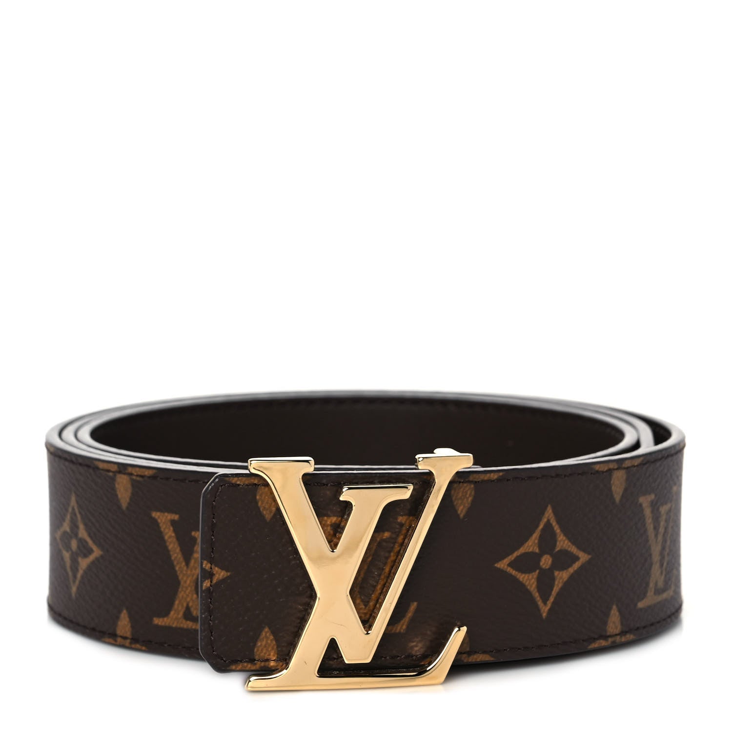 Louis Vuitton Monogram 40mm LV Initiales Belt 110 44 1 of 5