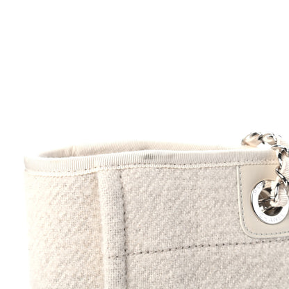 Chanel Mixed Fibers Small Deauville Tote Ecru 6 of 6