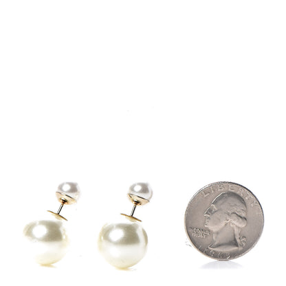 Christian Dior Pearl Mise En Dior Tribal Earrings 2 of 4