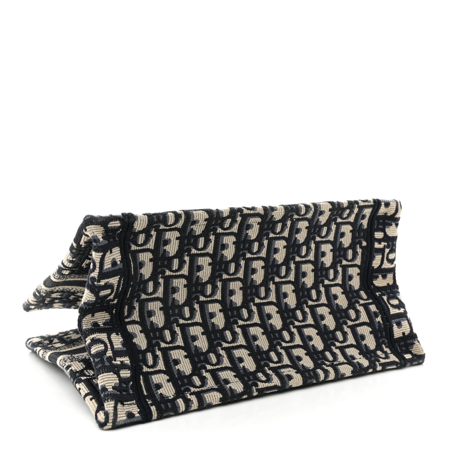 Oblique Small Book Tote Blue Multicolor