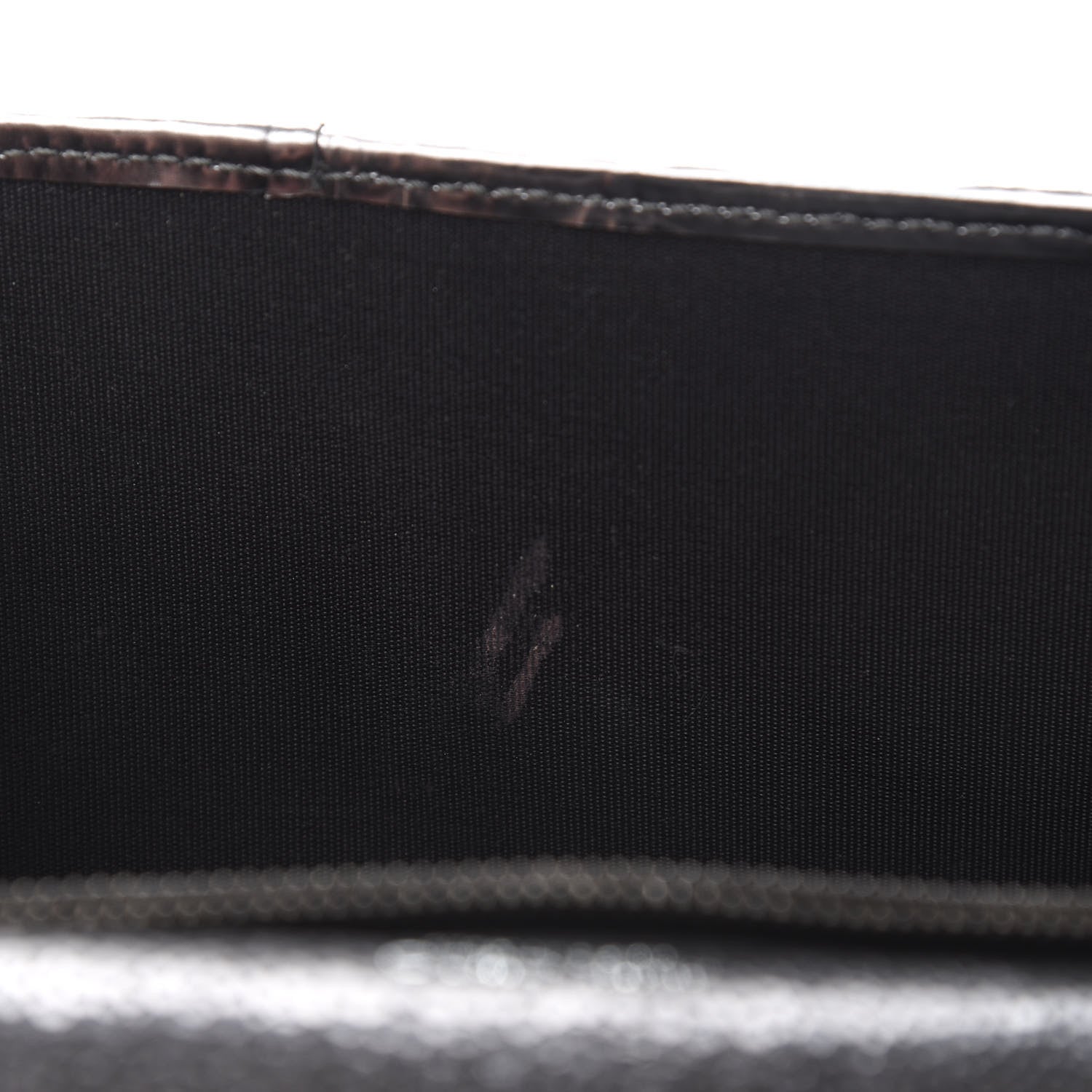 Jimmy Choo Glitter Milla Wallet on Chain Silver 7 of 10