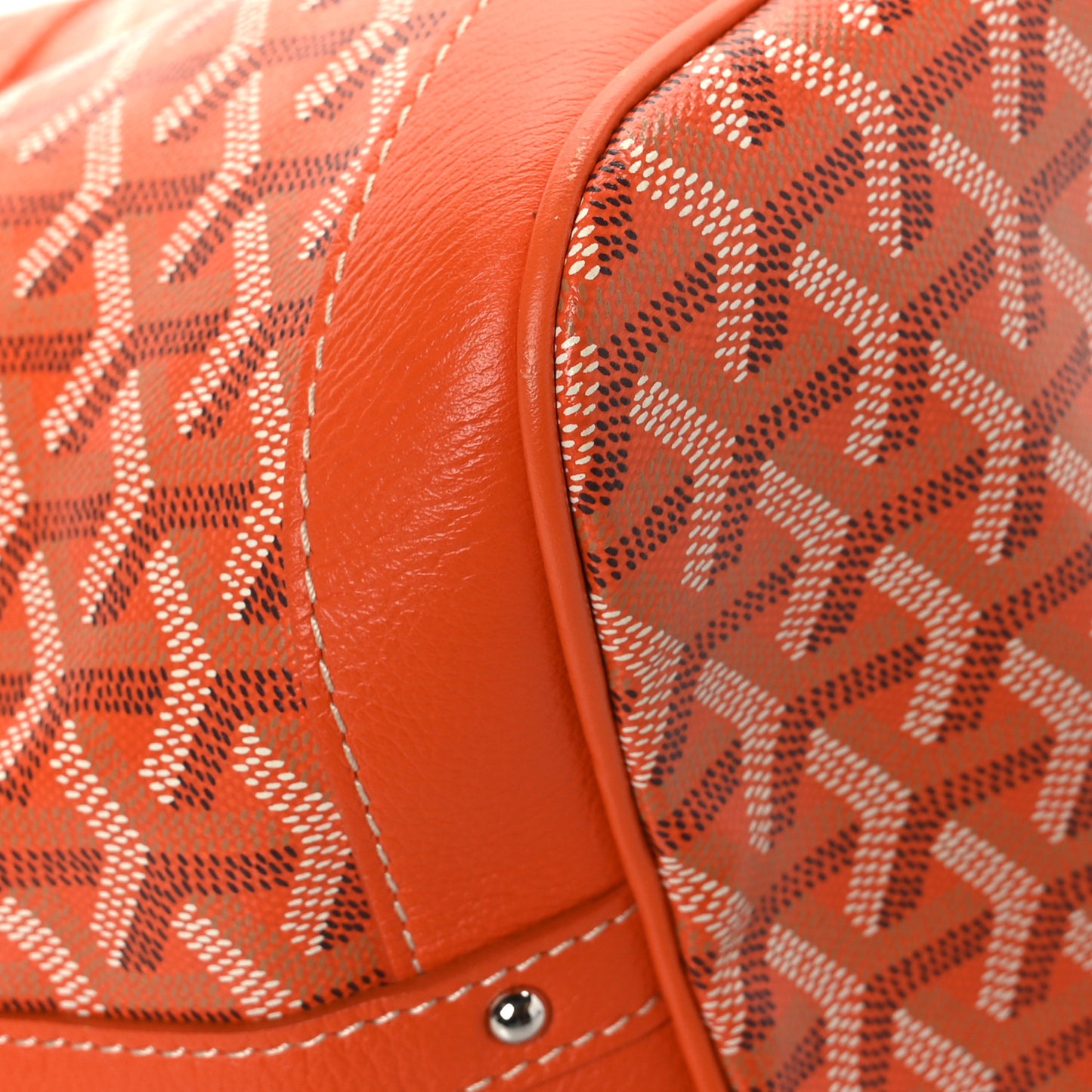 Goyardine Petit Flot Bucket Bag PM Orange