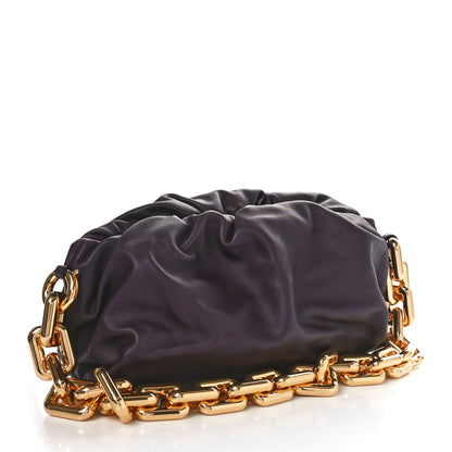 Bottega Veneta Calfskin The Pouch Chain Grape 3 of 11