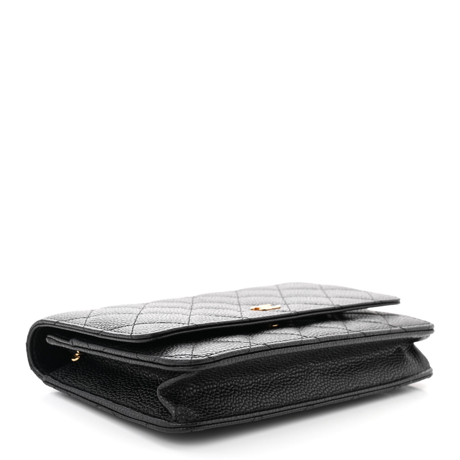 Chanel Caviar Quilted Wallet on Chain WOC Black 4 of 13