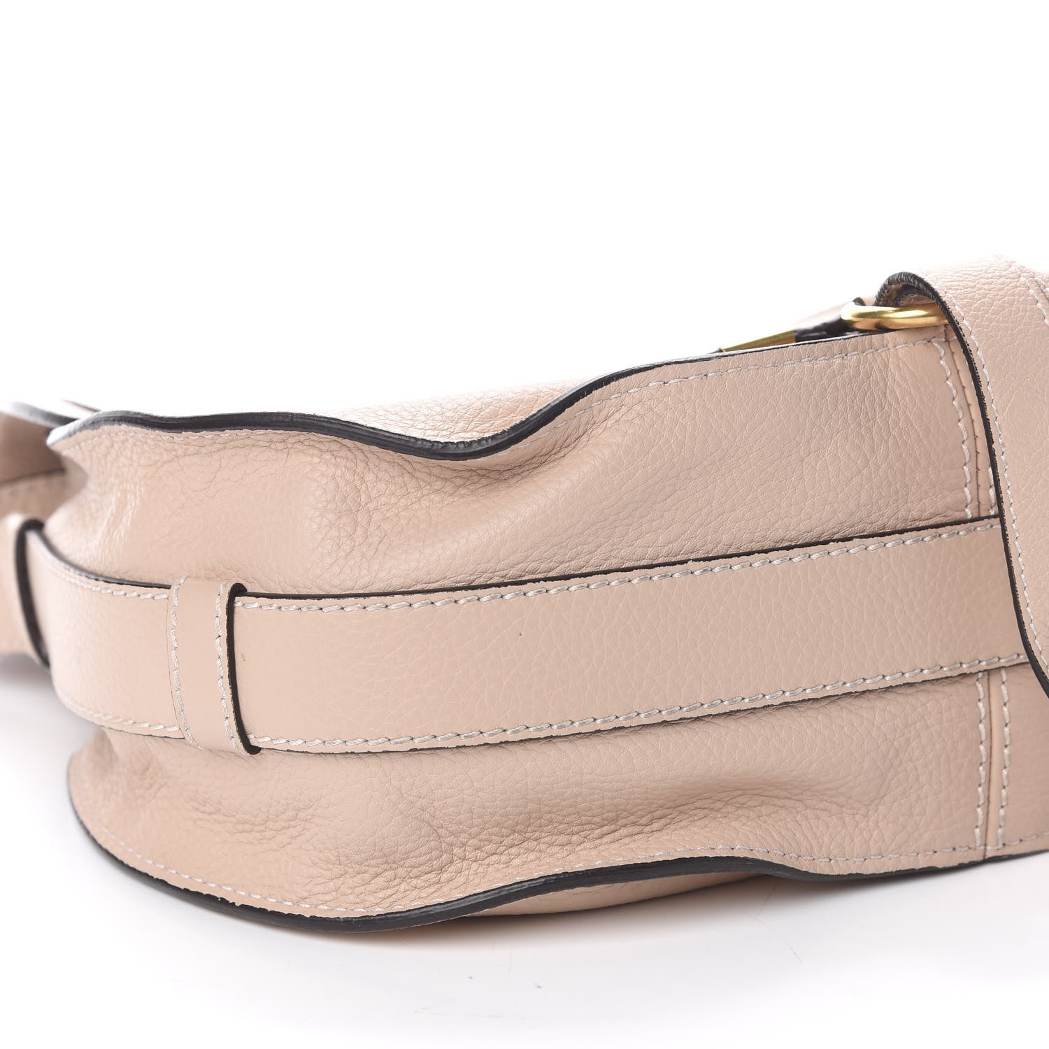 Chloe Calfskin Medium Marcie Round Crossbody Bag Blush Nude 10 of 11