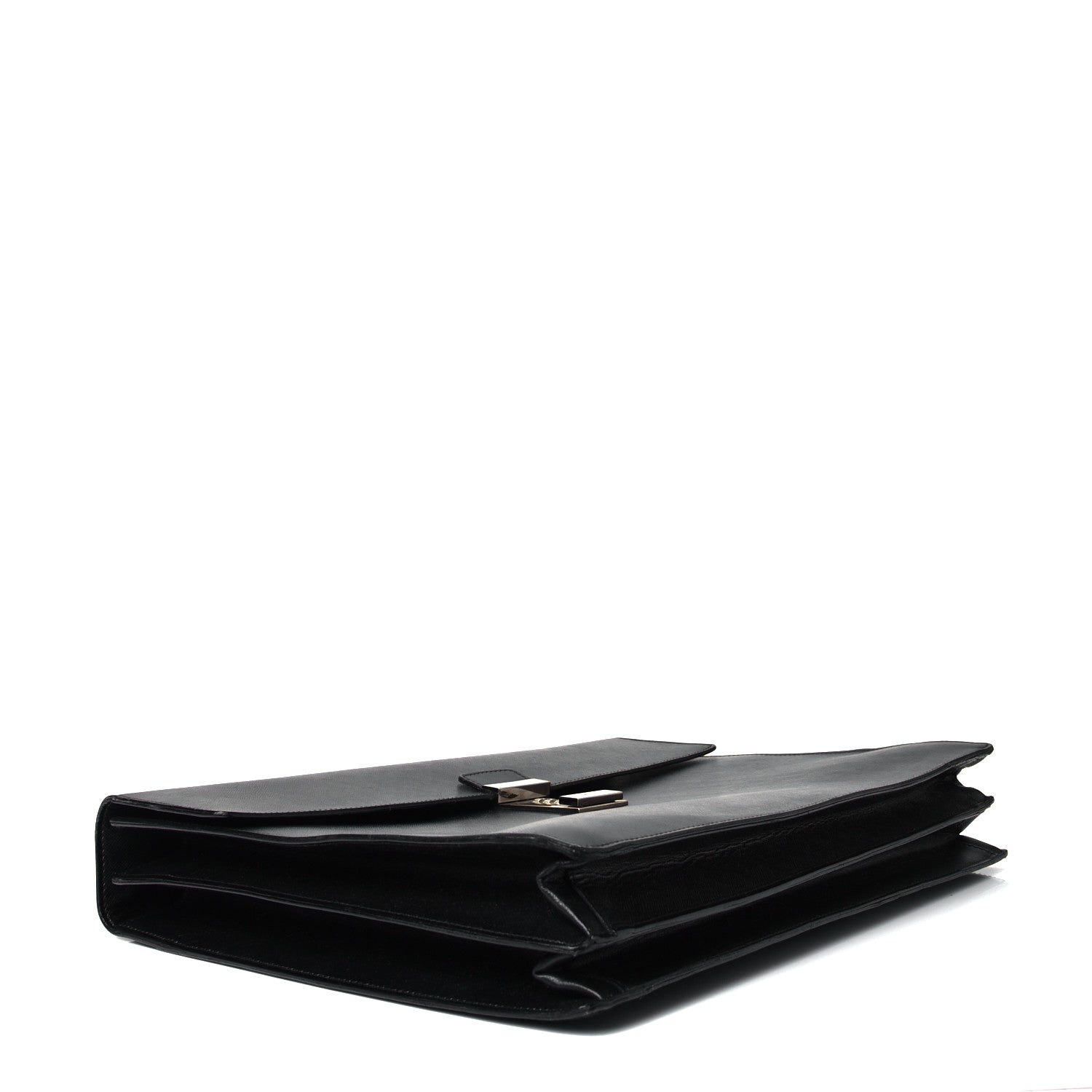 Prada Saffiano Briefcase Black 3 of 6