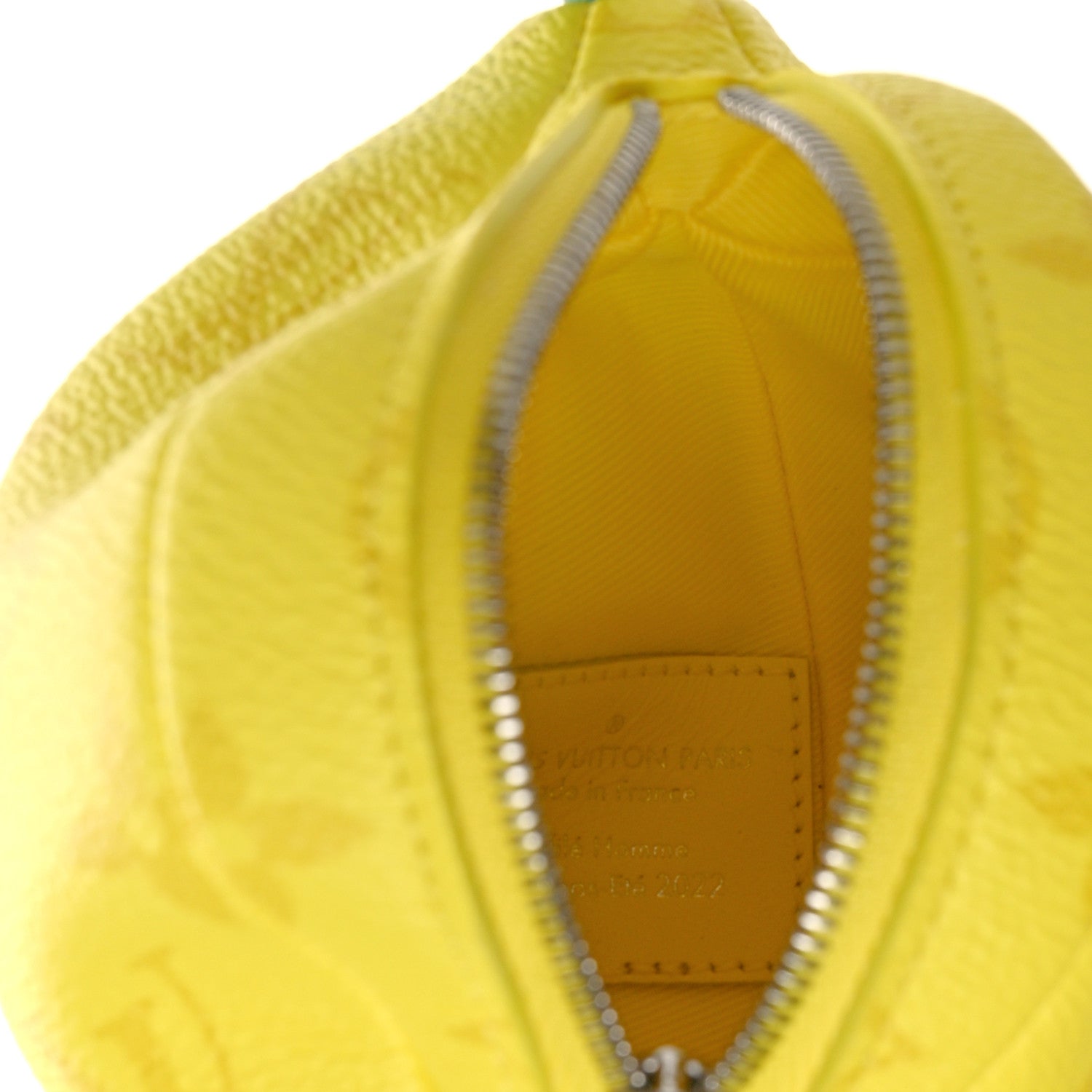 Louis Vuitton Monogram Lemon Pouch Yellow 6 of 9