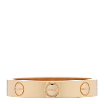 Cartier 18K Yellow Gold 3.5mm LOVE Wedding Band Ring 53 6.5 1 of 4