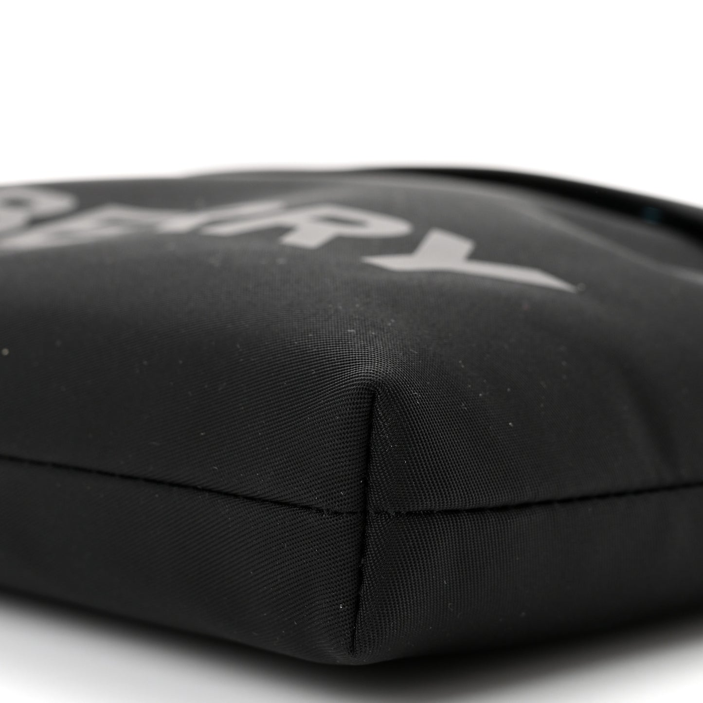 Econyl Logo Print Crossbody Bag Black
