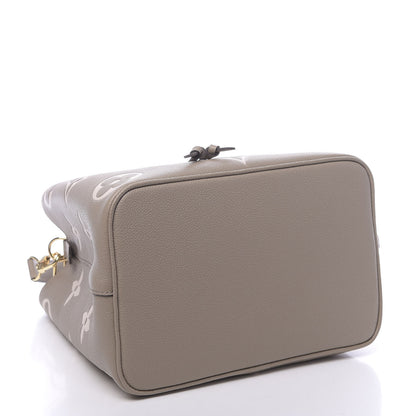 Louis Vuitton Empreinte Monogram Giant Neonoe MM Tourterelle Creme 5 of 11